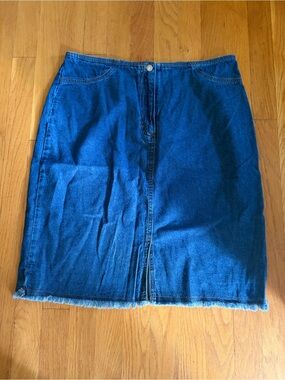 VS Vintage Studio Jean Skirt Size 12